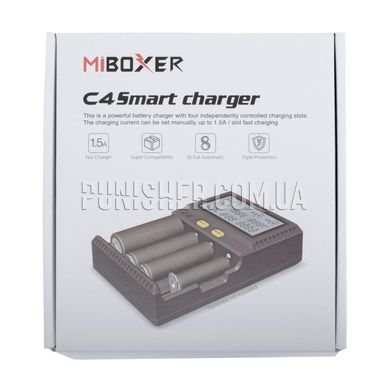 MiBoxer C4 V4 Upgrade Smart Charger, Black