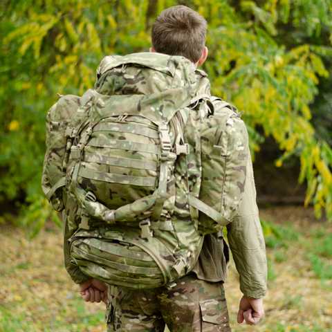 Kombat DPM Camo PLCE Bergen 120 Litre - Free Delivery | Military Kit