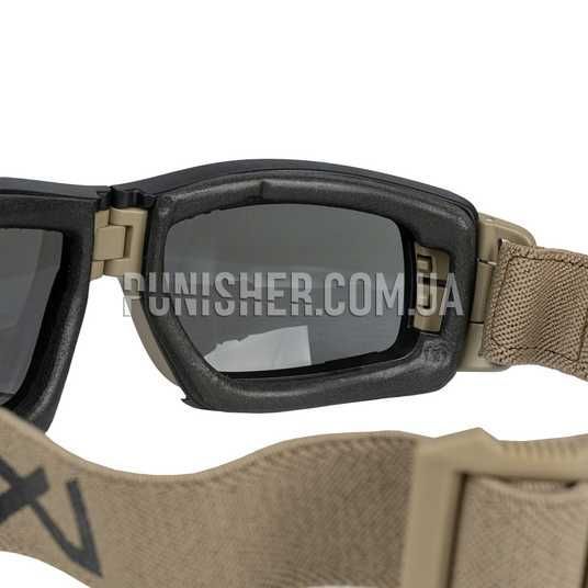 Wiley X Lynx Tactical Goggle with Grey/Clear Lens Tan buy with