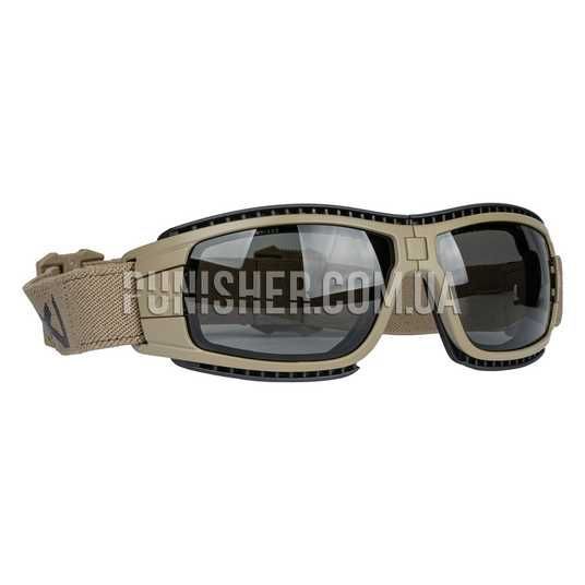 Wiley X Lynx Tactical Goggle with Grey/Clear Lens Tan buy with