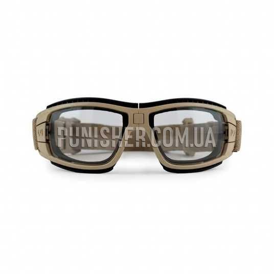 Wiley X Lynx Tactical Goggle with Grey/Clear Lens Tan buy with