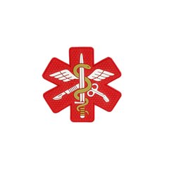 PIFI Medic Patch, Red, Medic, PVC