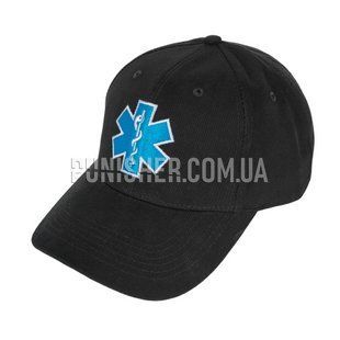 Бейсболка Rothco EMS, Чорний, Універсальний