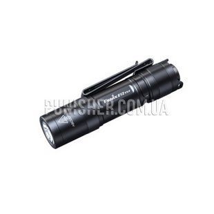 Фонарь ручной Fenix E12 V3.0, Черный, Ручный, Аккумулятор, Белый