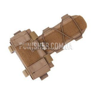 Підсумок для батарейного блоку Emerson MK1 для шоломів FAST, MICH, ACH, Coyote Brown, Підсумок для батарейного блоку