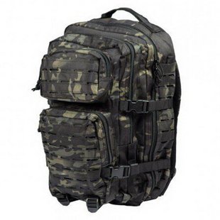 Рюкзак Mil-Tec Assault Pack Large Laser Cut, Multicam Black, 36 л