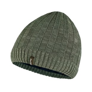 Dexshell Heathered Rib Knit Beanie, Khaki, 56/58