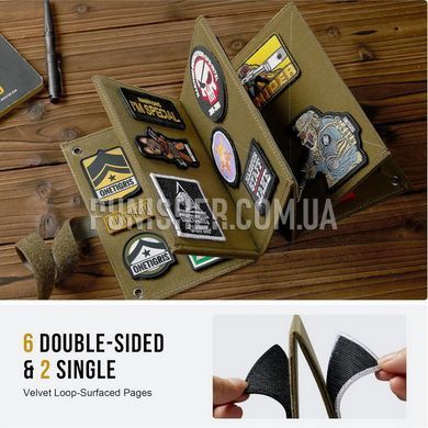 OneTigris Foldable Patch Organizer, Coyote Brown, Accessories, Cordura, No
