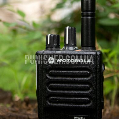 Портативна радіостанція Motorola DP3441E UHF 403-527 MHz, Чорний, UHF: 403-527 MHz