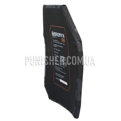 Bronyx Large 3 class ULTIMATE Armor Plates Set, Black, Armor plates, 3, Large, Ultra high molecular weight polyethylene