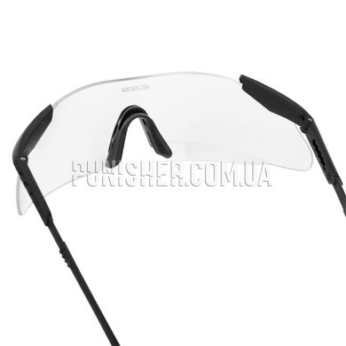 Трилінзовий комплект балістичних окулярів ESS ICE 2x, Чорний, Бурштиновий, Прозорий, Димчастий, Окуляри