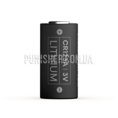Батарейка Princeton Tec CR123A 3V Lithium, Черный, CR123A