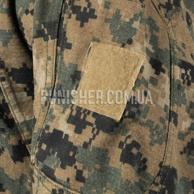 USMC FROG Inclement Weather Combat Shirt Marpat Woodland, Marpat Woodland, Small Regular