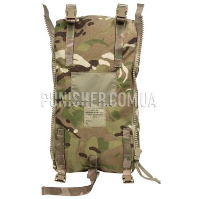 British Army Side Pouch for PLCE Bergen Infantry Long Back (Used), MTP
