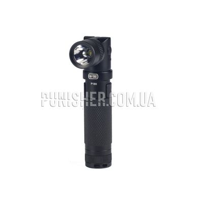M-Tac P180 Flashlight, Black, Flashlight, Battery, White, 140