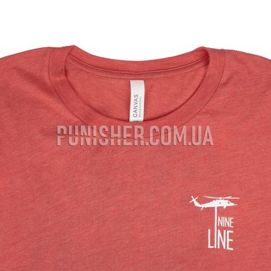 Футболка Nine Line Apparel RED Remember Everyone Deployed, Червоний, Small