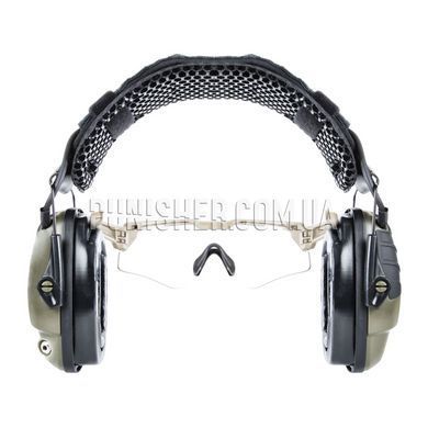 Гелеві амбушюри Noisefighters Gel Pads з рельєфним вирізом для окулярів, Чорний, Гарнітура, Howard, Ops-core, Peltor, Амбушюри