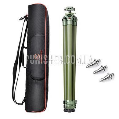 Sunwayfoto TLG-3230CS Carbon Fiber Tripod, 3 Sections, Olive Drab, Tripod