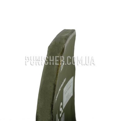 Керамічні бронепластини ESAPI 7.62mm APM2 - Large, Olive, Бронепластини, 6, Large, Кераміка