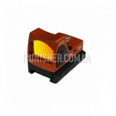 Коллиматорный прицел Trijicon Adjustable LED RMR реплика, Оранжевый, Коллиматорный