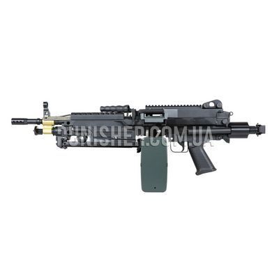 A&K FN М249 PARA Airsoft Training Machine Gun, Black, M249, AEP, No, 350