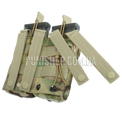Магазинний підсумок Rothco MOLLE Open Top Double Mag Pouch, Multicam, 2, Molle, AR15/М4, M16, HK416, Для плитоноски, .223, 5.56, Поліестер