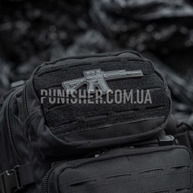 Нашивка M-Tac AR-15 3D PVC, Dark Grey, ПВХ, Нет