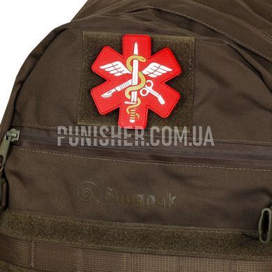 PIFI Medic Patch, Red, Medic, PVC, No