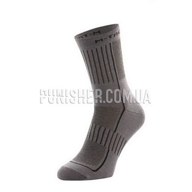 Шкарпетки легкі M-Tac Mk.3, Dark Grey, 43-46, Літо