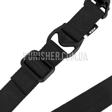 FMA MA3 Multi-Mission Single Point/2 Point Sling, Black, Rifle sling, 1-Point, 2-Point