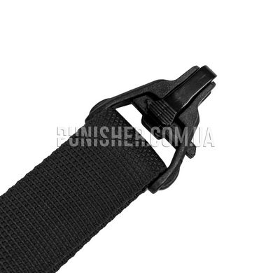 FMA MA3 Multi-Mission Single Point/2 Point Sling, Black, Rifle sling, 1-Point, 2-Point