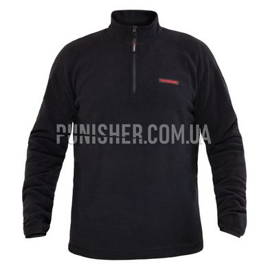 Реглан Fahrenheit Classic Micro ZIP Black, Чорний, Large Regular