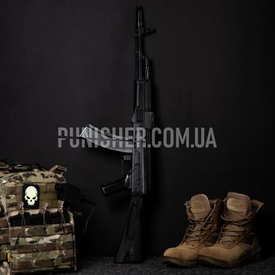 Штурмовая винтовка E&L EL-74 MN Essential 2.0, Черный, AK, AEG, Нет, 455