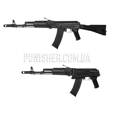 E&L EL-74 MN Essential Carbine Replica 2.0, Black, AK, AEG, No, 455