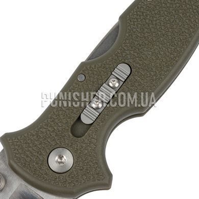Cold Steel Bush Ranger Lite Knife, Olive, Knife, Folding, Smooth