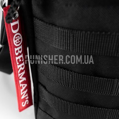 Сумка Dobermans Aggressive Effort Performance через плече, Чорний, 1,5 л