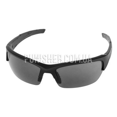 Wiley-X Valor Smoke and Clear Tactical Eyeglasses, Black, Transparent, Smoky, Goggles