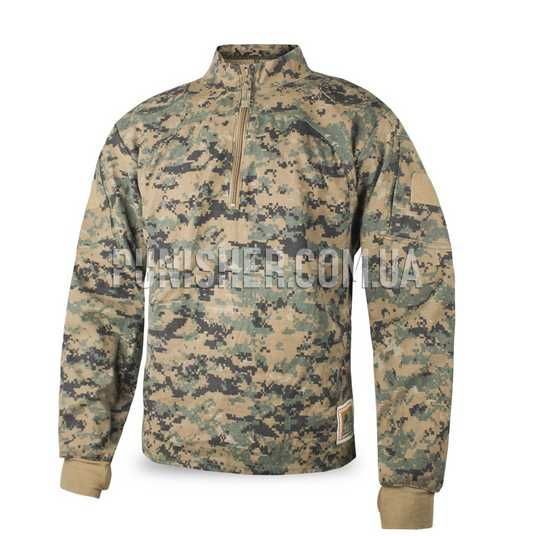 美品　米軍　実物　FR COMBAT SHIRT WOODLAND サイズM−R USMC FROG Inclement Weather Combat Shirt Marpat Woodland Marpat