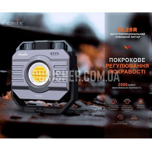Fenix CL28R Multifunctional flashlight with Powerbank function