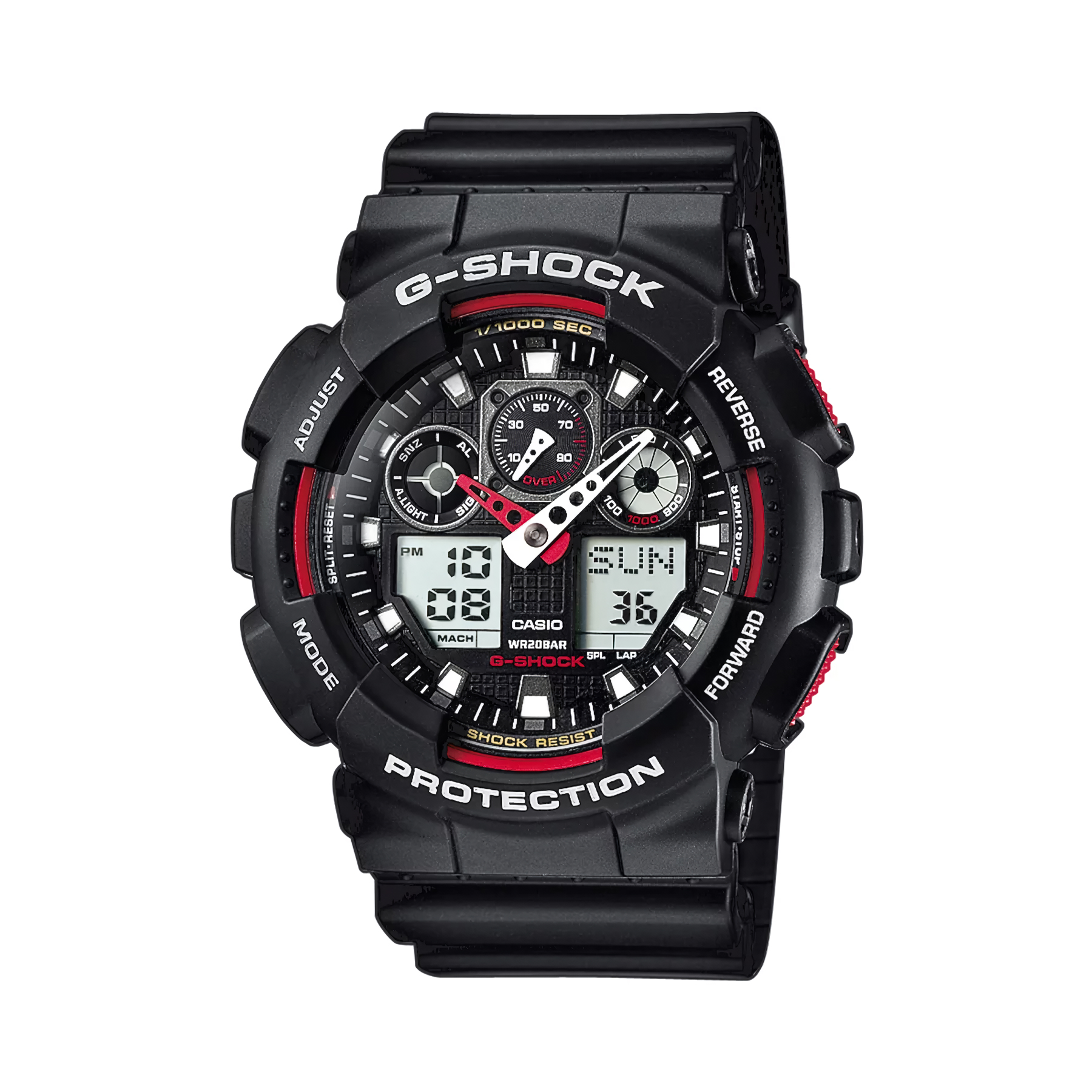 Годинник Casio G-Shock GA-100-1A4ER Casio - купити в Україні