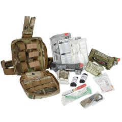Базовый набор медицинской помощи NAR Maritime Assault Kit (CCRK), Multicam, Бинт гемостатический , Бинт эластичный, Бинт марлевый , Декомпрессионная игла, Носоглоточный воздуховод, Окклюзивная повязка, Турникет, Щиток для глаз