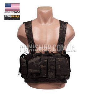Розвантажувальна система Emerson MF UW Gen IV Tactical Chest Rig, Multicam Black, Розвантажувальна система