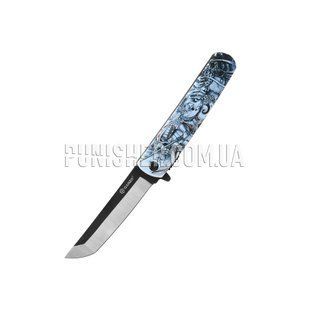 Нож складной Ganzo G626, Серый, Нож, Складной, Гладкая