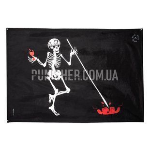 Dead Souls Group Pirate Flag, Black