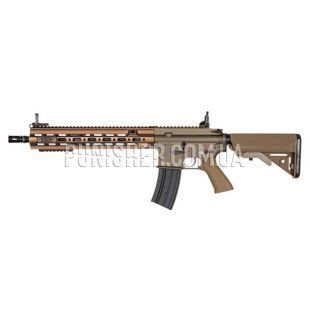 Гвинтівка тренувальна штурмова HK416 страйкбольна D-Boys 812S, Tan, HK416, AEP, Немає, 395