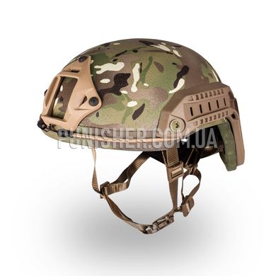 Gentex helmet visualized for Ops-Core, Multicam, X-Large