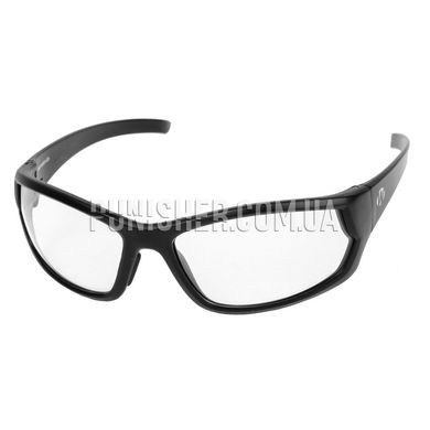 Балістичні окуляри Walker’s IKON Carbine Glasses з прозорими лінзами, Чорний, Прозорий, Окуляри
