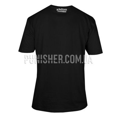 Schutzen Valkyrie T-shirt, Black, Small