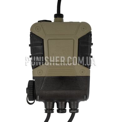 Гарнітура Silynx C4OPS Tactical Headset System Dual Leads, Coyote Brown