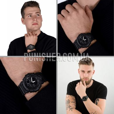 Годинник Casio G-Shock GBA-800-1AER, Чорний, Будильник, Дата, День тижня, Місяць, Світовий час, Крокомір, Підсвічування, Секундомір, Таймер, Bluetooth, Спортивний годинник